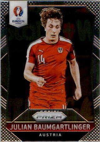 2016 Panini Prizm UEFA Euro '16 #84 Julian Baumgartlinger Soccer Card