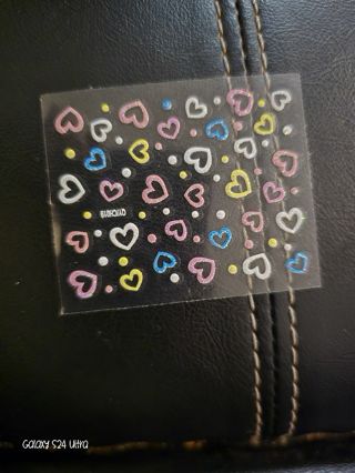 Heart nail decals 2 #2