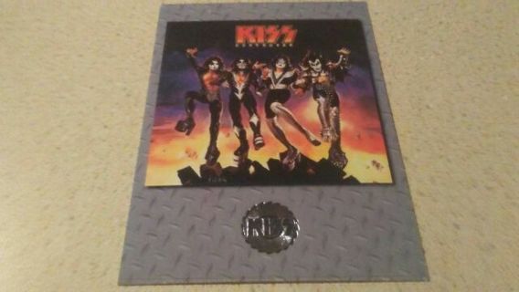 1997 KISS CATALOG KISS ARMY DEPOT/KISSTORY CUSTOM TRADING CARD