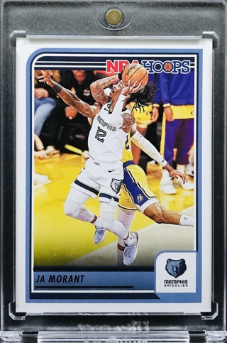 Ja Morant - 2023-24 Hoops #23 - Memphis Grizzlies [AA024]