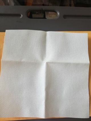 Cross stitch fabric