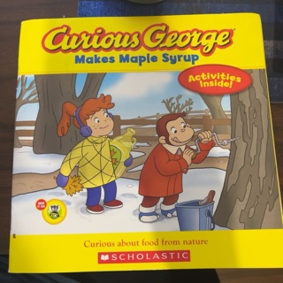 Curious George makes maple syrup