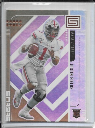 Justin Fields 2021 Chronicles Draft Status Bronze #159