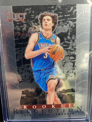 2020-21 Panini Select Josh Giddey RC Rookie Revolution #29 Basketball Card