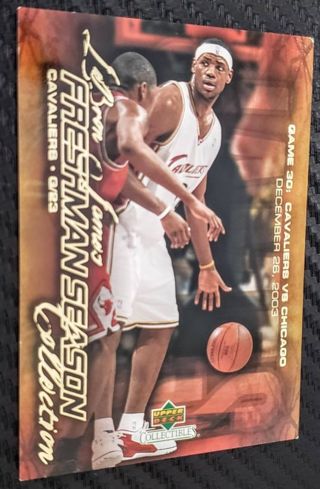 LEBRON JAMES FRESHMAN SEASON 2004 UPPER DECK