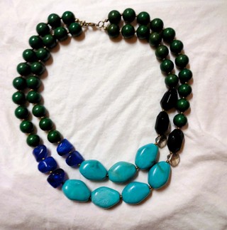 Vintage Chunky Costume Necklace