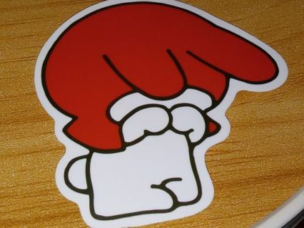 Cool nice 1⃣ big vinyl sticker no refunds regular mail only Very nice quality!