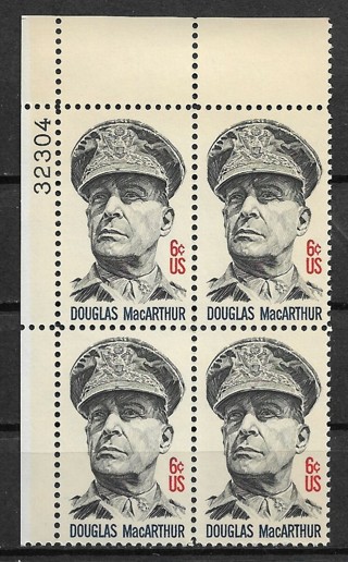 1970 Sc1424 Gen. Douglas MacArthur MNH PB4