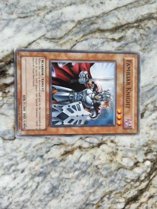 Yu-Gi-Oh Card Familiar Knight - unlimited