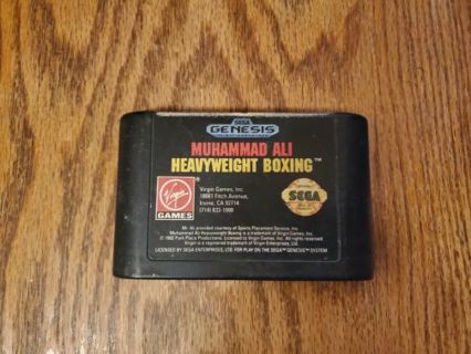 Muhammad Ali Heavyweight Boxing Sega Genesis