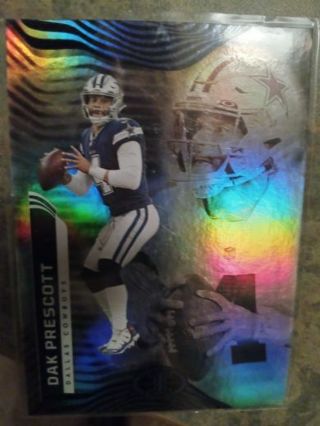 2022 PANINI ILLUSIONS DAK PRESCOTT DALLAS COWBOYS FOOTBALL CARD# 24