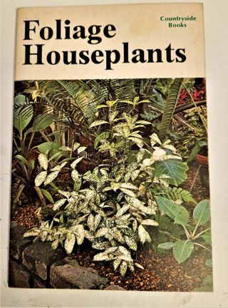 1976 Foliage Houseplants 48-page softcover instruction booklet VG condition