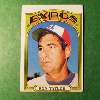 1972 - TOPPS BASEBALL CARD NO. 234 - RON TAYLOR - EXPOS