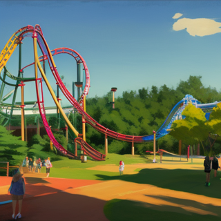 Listia Digital Collectible: Epic Ride At The Amusement Park