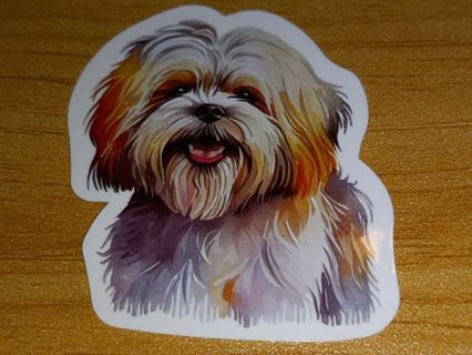 Dog Cute one vinyl sticker no refunds regular mail Win 2 or more get bonus