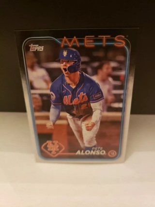 Pete Alonso #20 2024 Topps Series 1 Base New York Mets