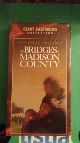 unopened vhs bridges of madison county free shipping