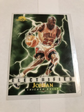 Michael Jordan Skybox Electrified Basketball Card #278 HOF