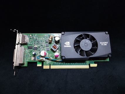 NVidia Quadro FX 380 LP 256MB DDR3 PCI-E Video Graphics Card Full Pro FREE SHIP!