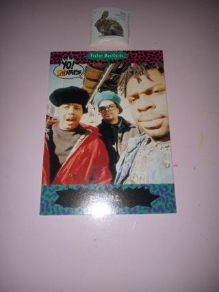 1991 MTV ProSet MusiCard Card