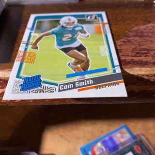 2023 panini donruss cam smith rookie football card 