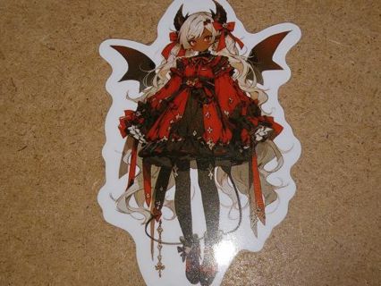 Anime Cute nice 1⃣ vinyl sticker no refunds regular mail only Very nice quality!