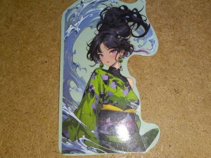 Anime nice one big vinyl sticker no refunds regular mail only Very nice quality!