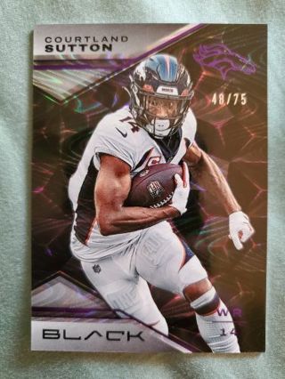 2023 Panini Black Royal Courtland Sutton