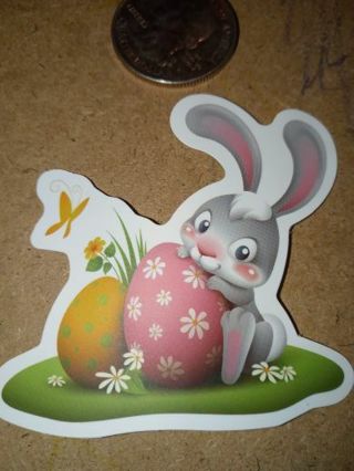 Easter Cute one new vinyl sticker no refunds regular mail win 2 or more get bonus