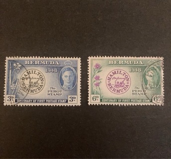 Bermuda stamp set