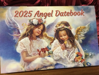 2025 Angel Pocket Calendar Datebook