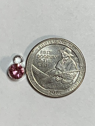 RESERVED!!~JUNE BIRTHSTONE CHARM~#1~1 CHARM ONLY~FREE SHIPPING!