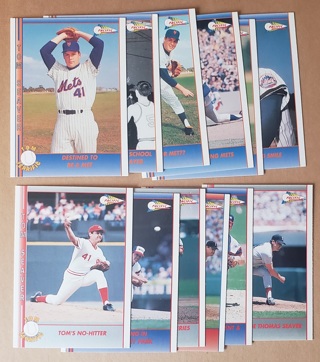 12 different 1992 Pacific Tom Seaver "Tom Terrific" set cards - All Listed