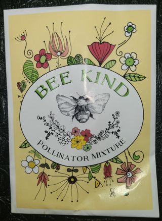 FREE BEE KIND Flower Seeds ◠◡✿ POLLINATOR MIX ✿◡◠ 