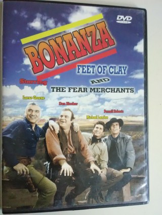 Bonanza DVD - Two Episodes - Lorne Green, Dan Blocker, Michael Landon