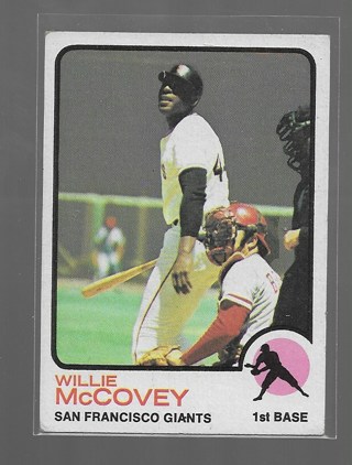 1973 TOPPS WILLIE McCOVEY #410