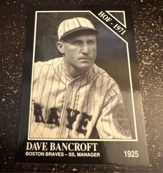 Dave Bancroft 