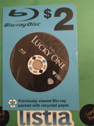 blu ray the lucky one free shipping