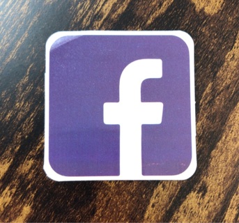 Facebook Logo Vinyl Sticker 