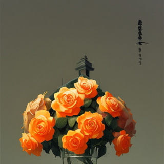 Listia Digital Collectible: Breathtaking Oarnge Roses