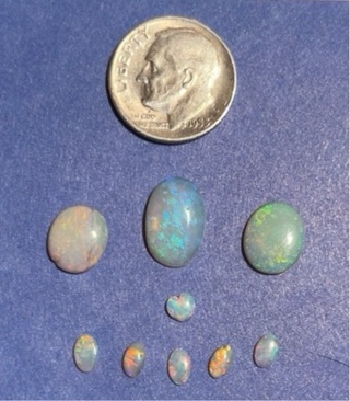 5.2 Carats Of Loose Cabochon Opals