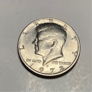 1972 D Half Dollar 50c Coin!