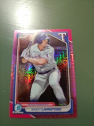 Wyatt Langford /199 Bowman