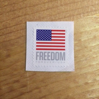 2023 FREEDOM Forever / USA Postage Stamp | Uncanceled (Used)