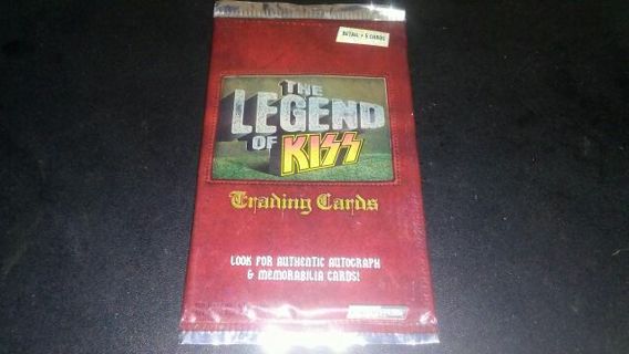 2010 PRESSPASS THE LEGEND OF KISS SEALED TRADING CARD PACK
