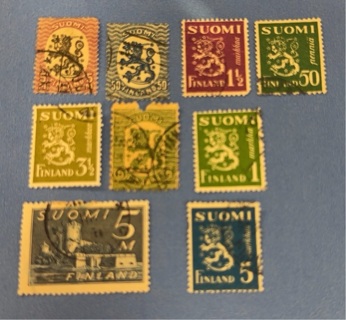 Finland stamp lot