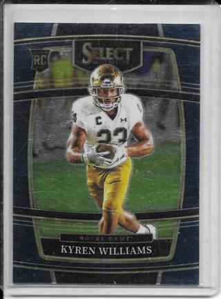 Kyren Williams 2022 Select Draft #22 Rookie Card