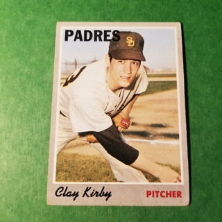  1970 - TOPPS BASEBALL CARD NO. 79 - CLAY KIRBY - PADRES