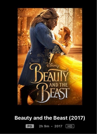 Beauty and the Beast MA Hd digital code