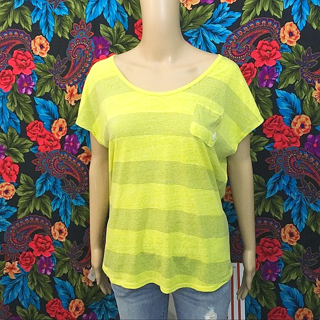 WOMEN’S VOLCOM STONE SHIRT WOMENS SIZE LARGE CHEST POCKET TOP